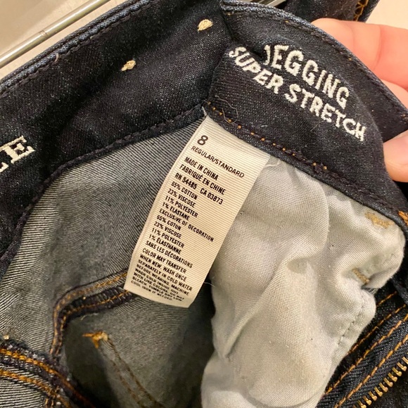 AEO Super Stretch Dark Wash Jegging - Picture 3 of 3